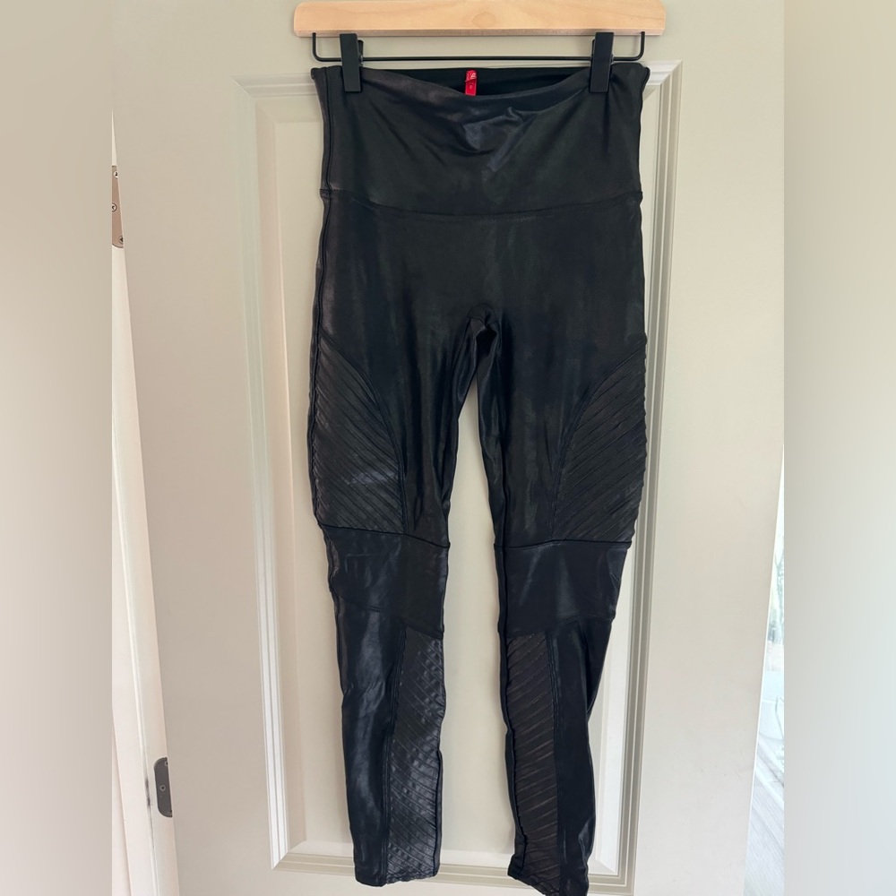 Spanx Moto Leggings size L
